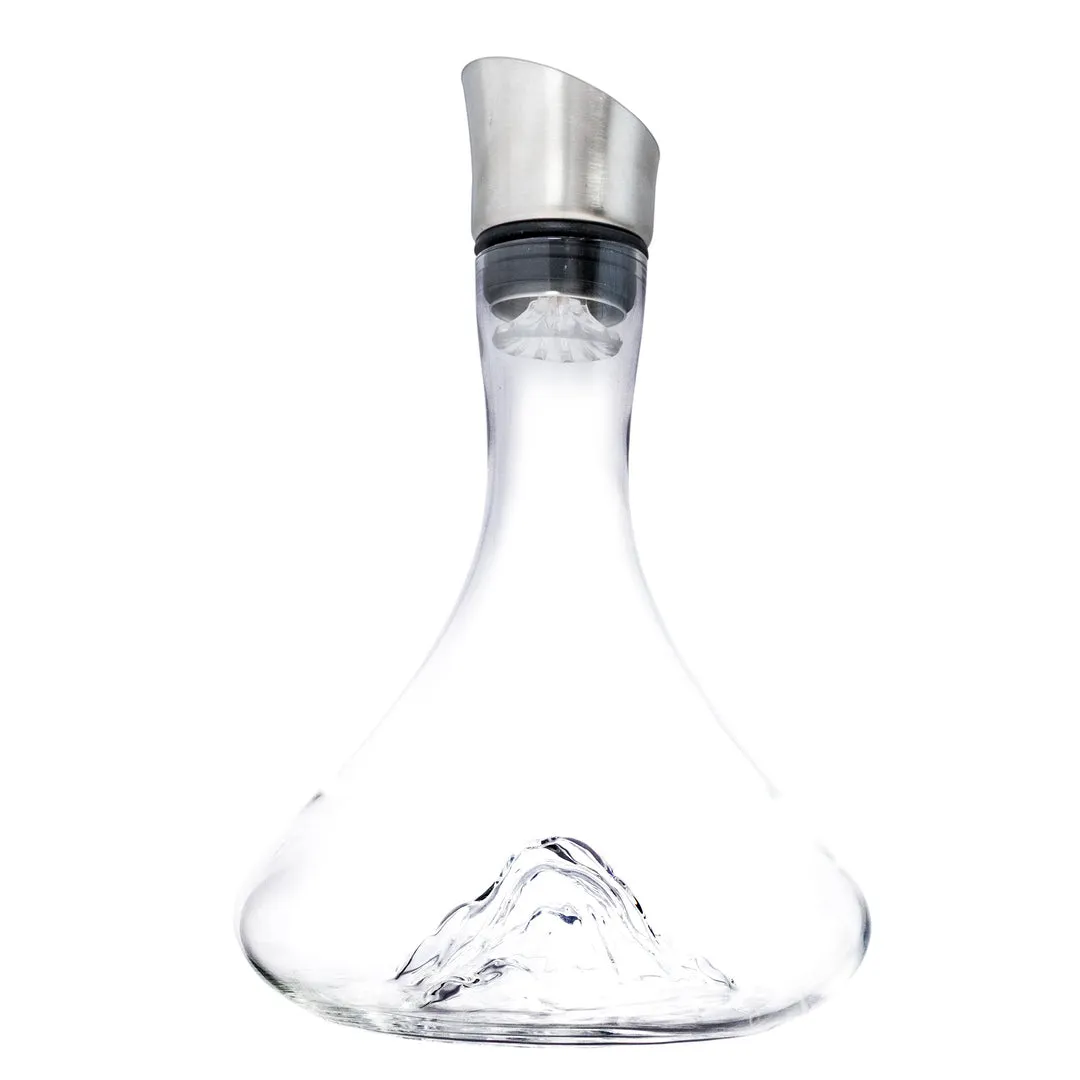 VinBouquet decanter Montagna 1,5 L con ossigenatore