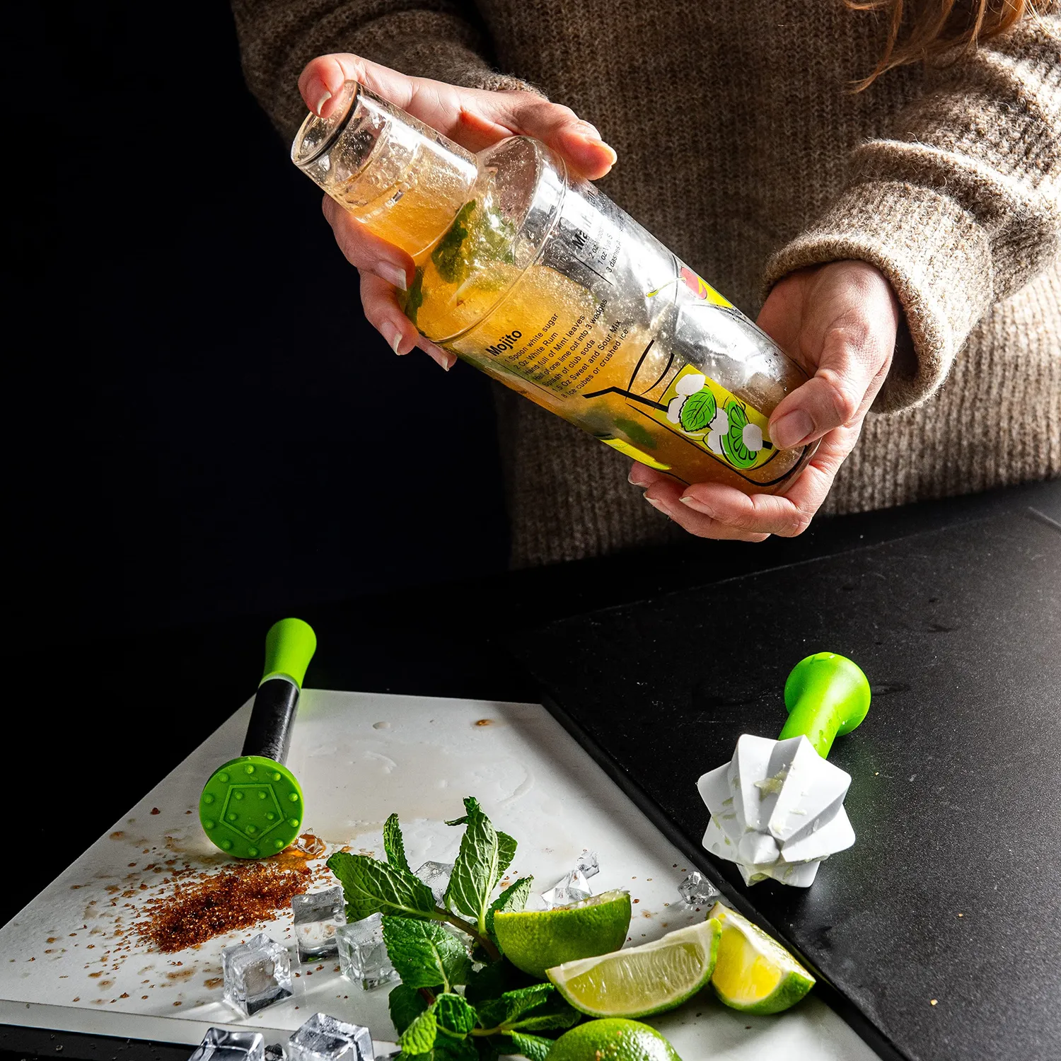 Vin Bouquet Set Cocktail ABS 4 Pezzi con Shaker