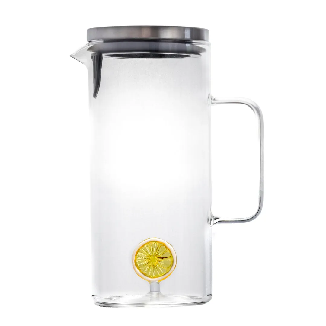 VinBouquet Limon brocca in vetro 1,5 L con coperchio