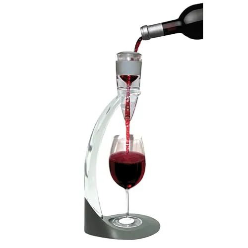 Vin Bouquet FIA 003 Set Aeratore Vino con Tappo Sottovuoto