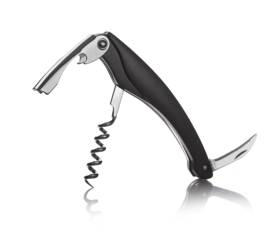 Vacuvin cavatappi cameriere 3 in 1 tascabile