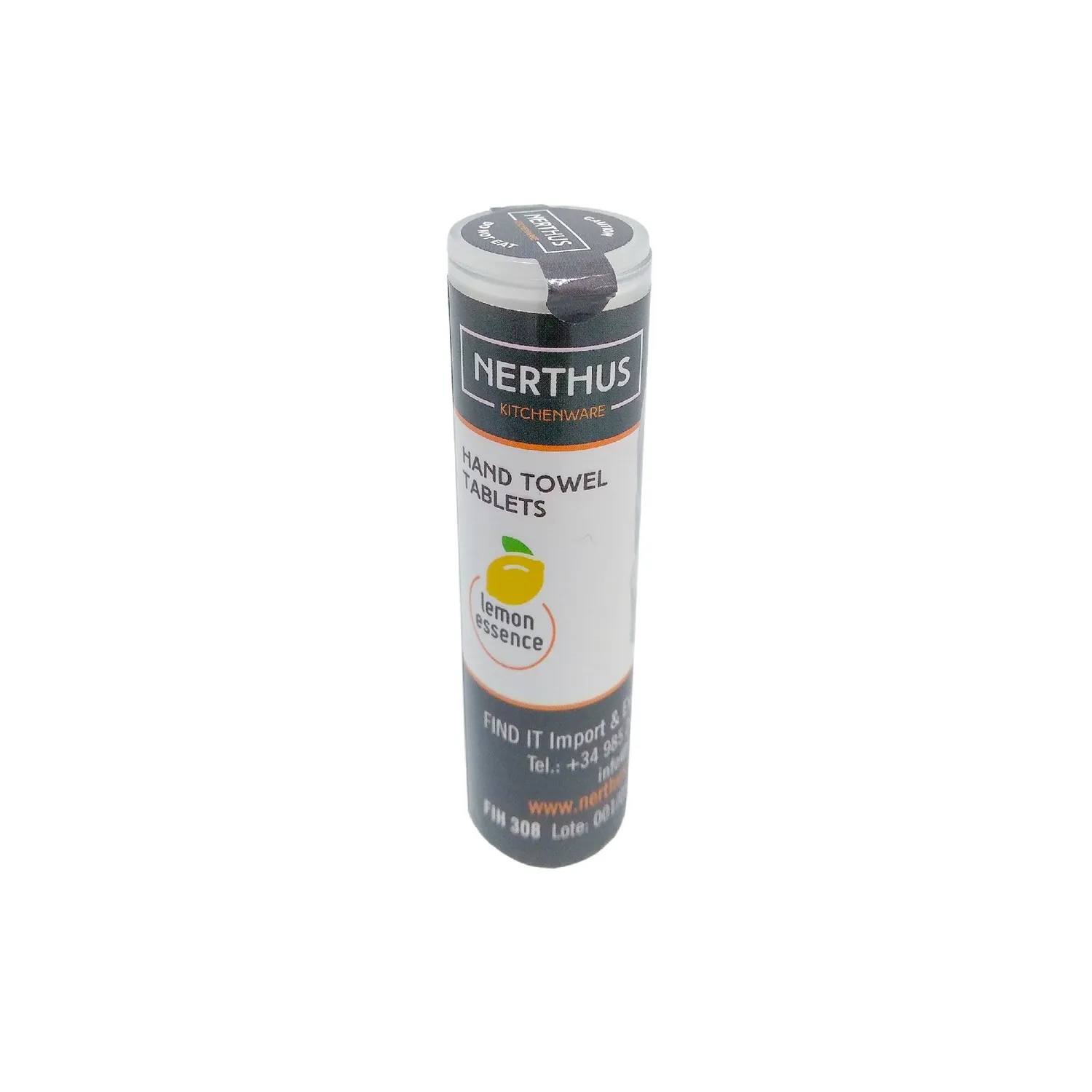 VinBouquet Salviette Compresse Mani al Limone con Dispenser