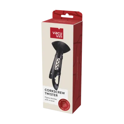 Vacu Vin Twister Corkscrew cavatappi per tappi naturali e sintetici