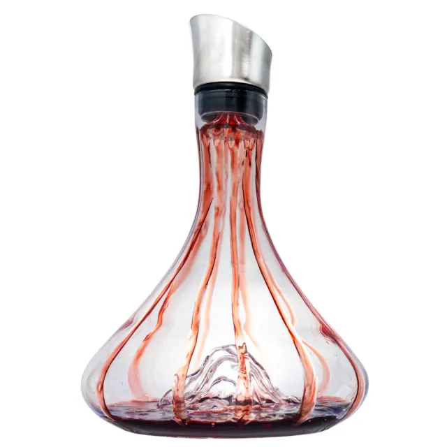 VinBouquet decanter Montagna 1,5 L con ossigenatore