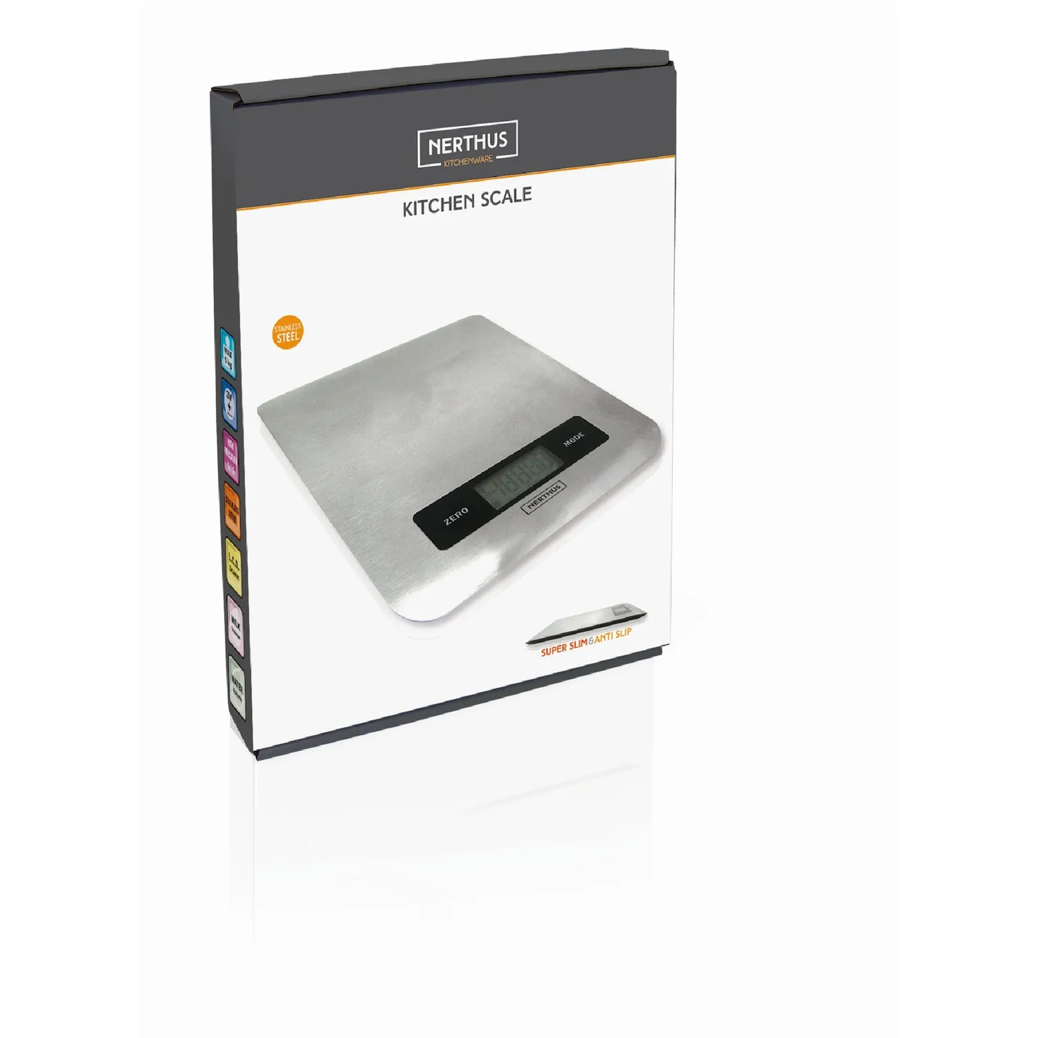 VinBouquet Bilancia Digitale da Cucina Acciaio Inox 5 kg