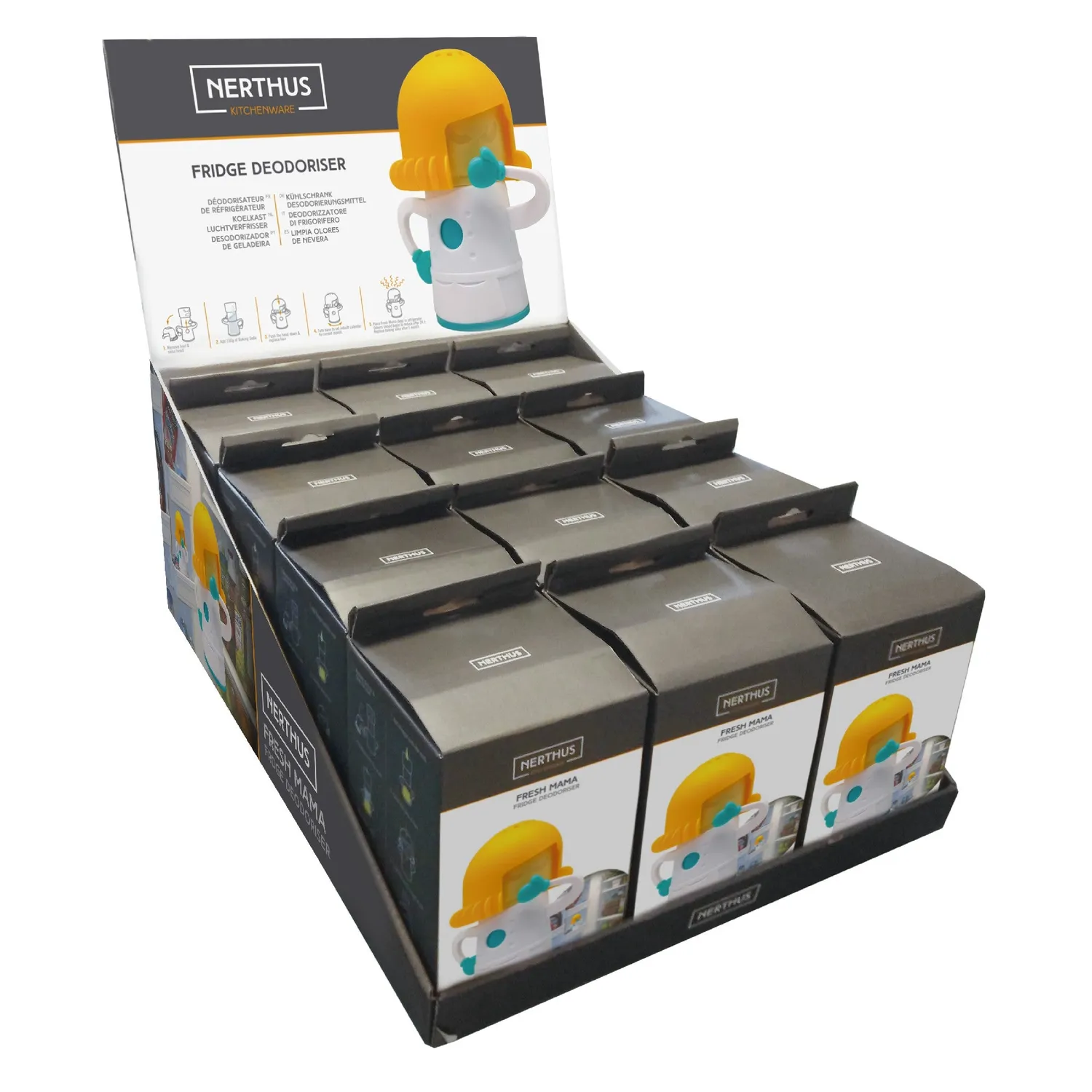 VinBouquet Fresh Mama elimina odori per frigorifero con calendario