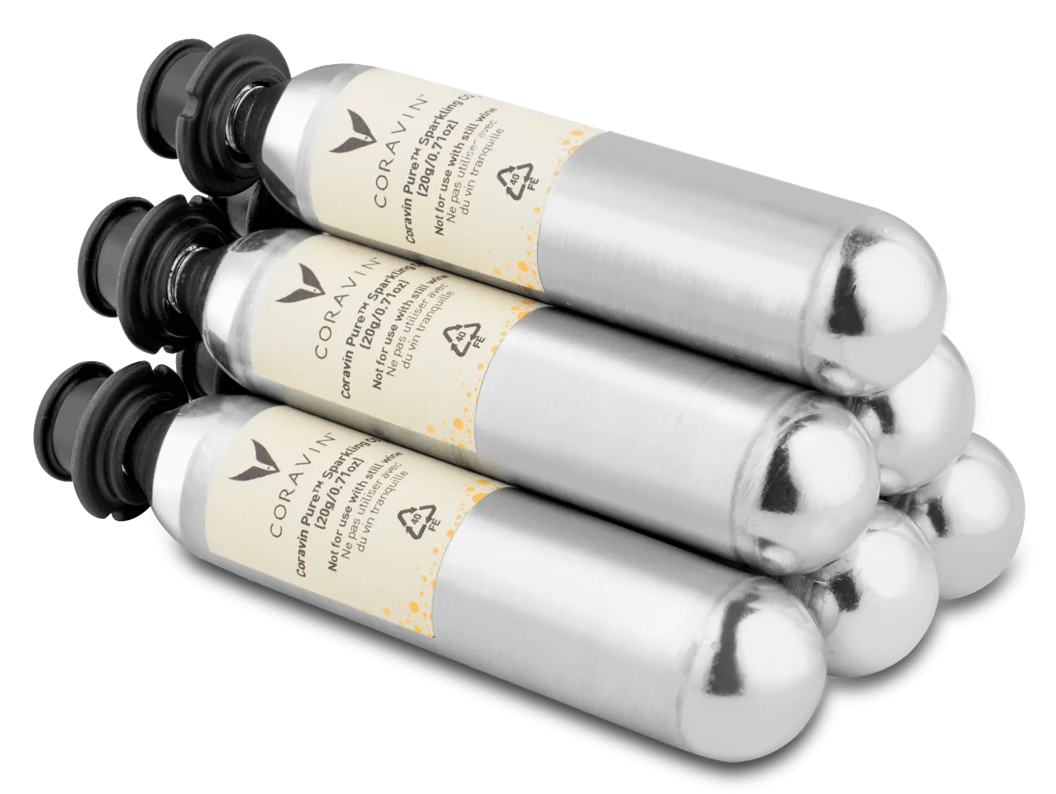 Coravin Pure Sparkling capsule CO2