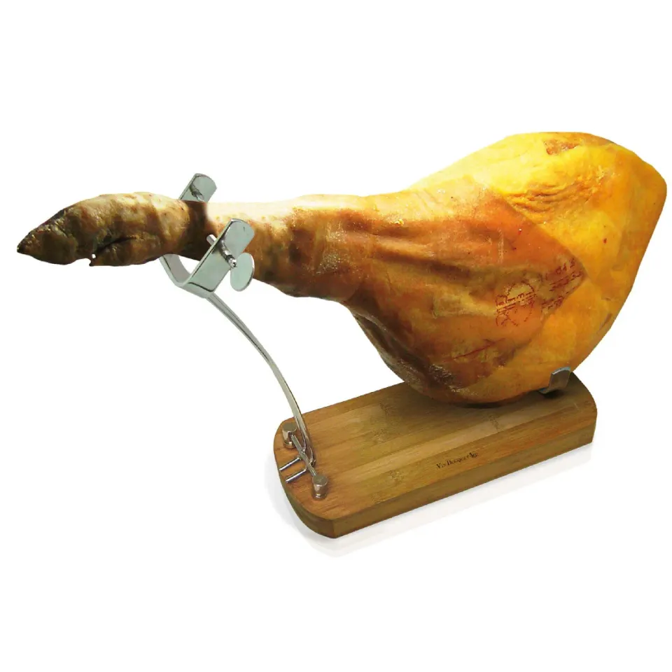 VinBouquet Porta Prosciutto Pieghevole in Bambù Antiscivolo