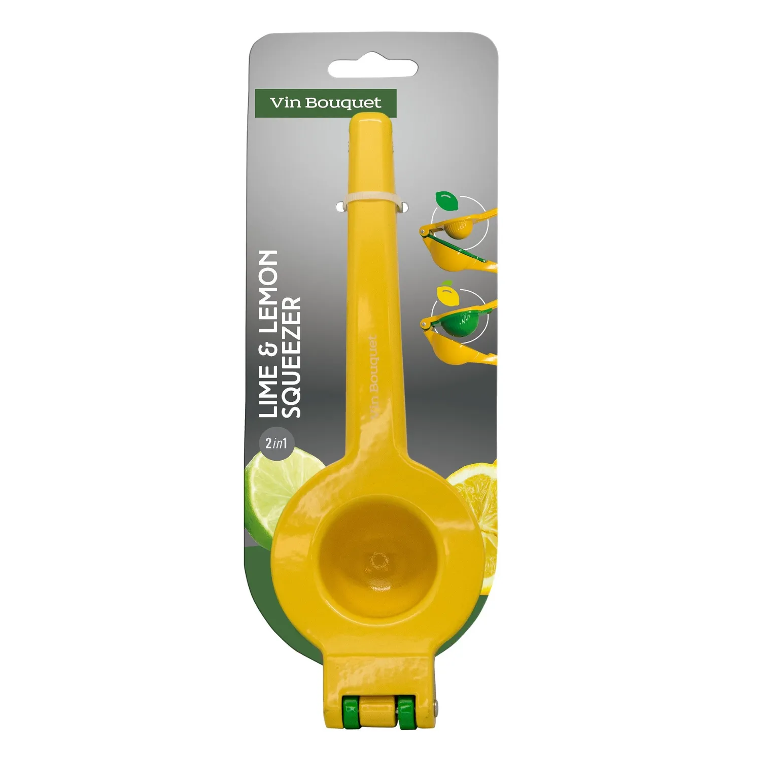 VinBouquet Spremiagrumi 2 in 1 per lime e limone con filtro