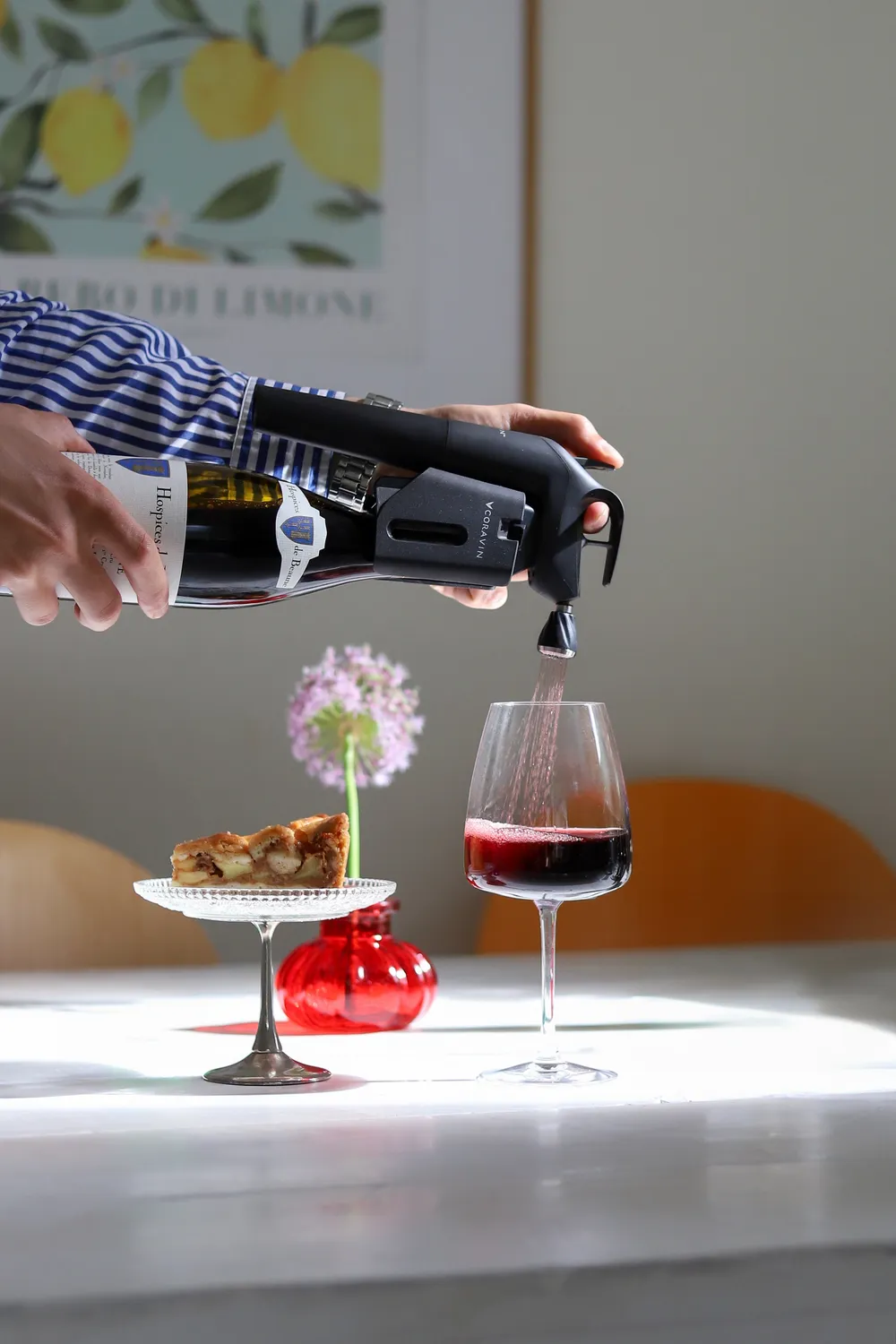 Coravin Timeless Three+ sistema mescita vino 2 capsule sughero