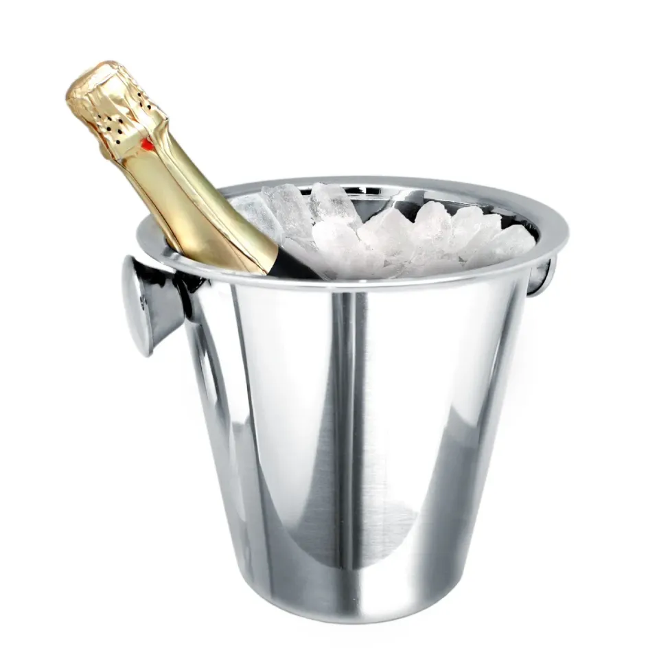 VinBouquet secchiello vino acciaio inox 1 bottiglia