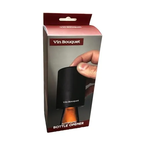 Vin Bouquet FID 018 Apribottiglie Automatico Nero Gomma