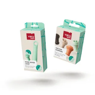 Vacuvin Loop pompa vuoto vino + tappi