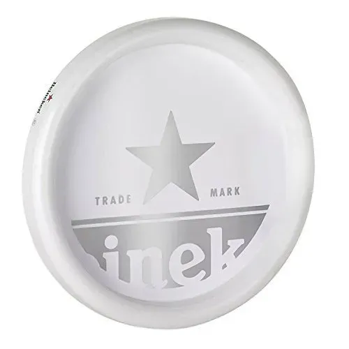 HEINEKEN BLADE vassoio tondo bianco antiscivolo