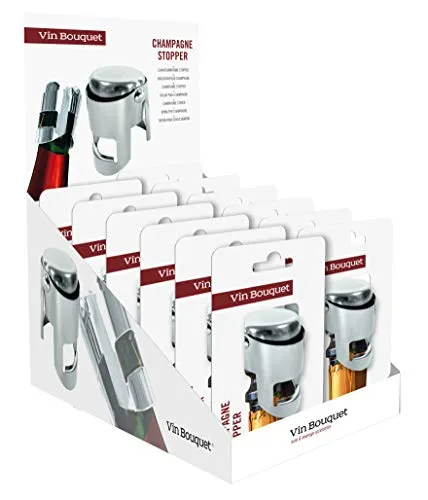 Vin Bouquet FIT 376 Tappo Champagne Acciaio Inox 2 Bracci