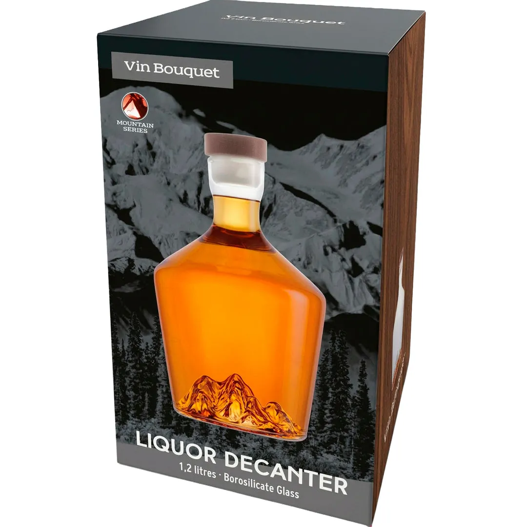 VinBouquet Mountain Series Decanter Whisky 1,2 L