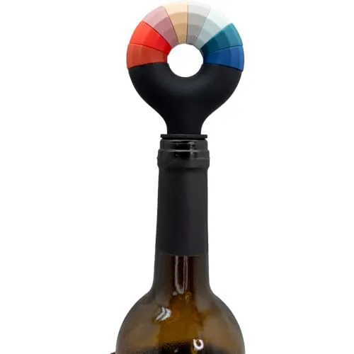 Vin Bouquet FIA 1430 tappo vino in silicone con segnabicchieri