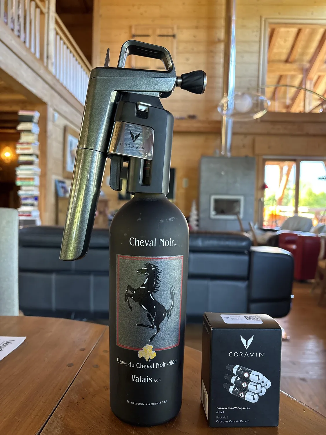 Coravin Pure 21 ml capsule argon vino fermo