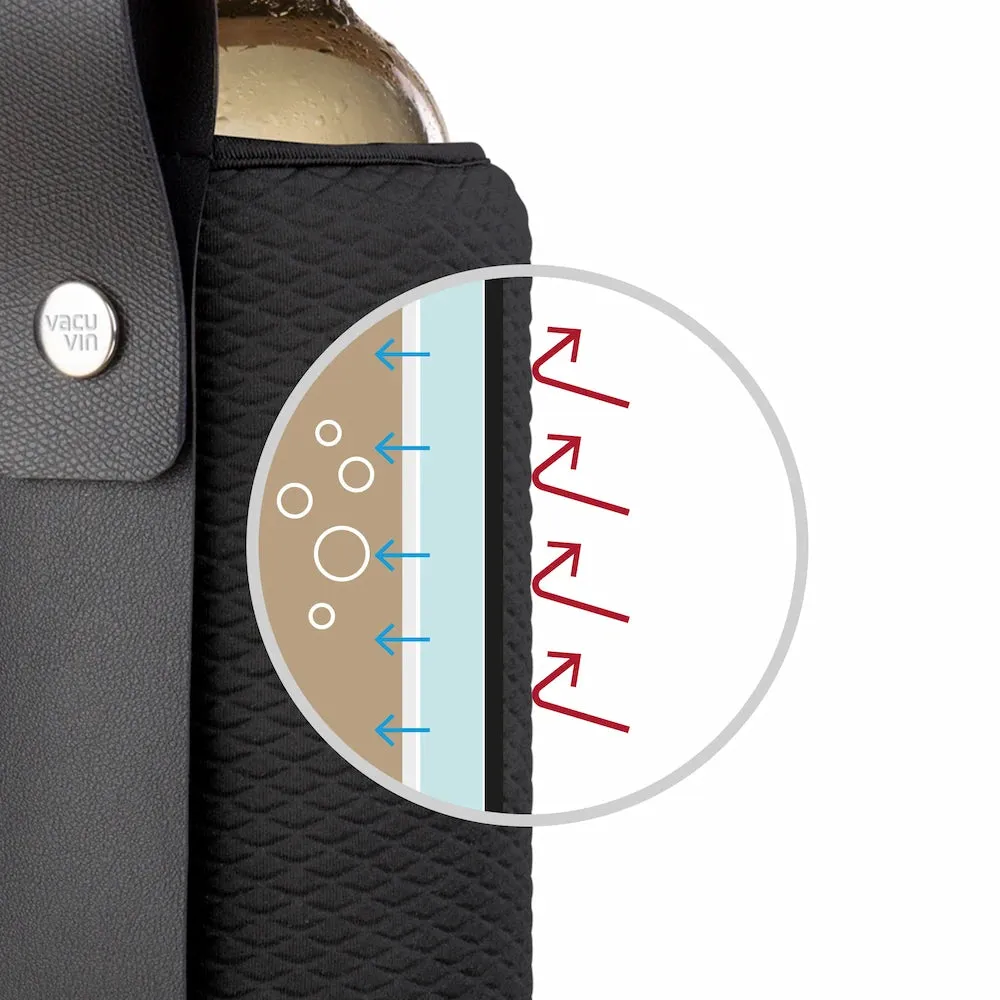Vacuvin Artico manicotto champagne vino gel riutilizzabile