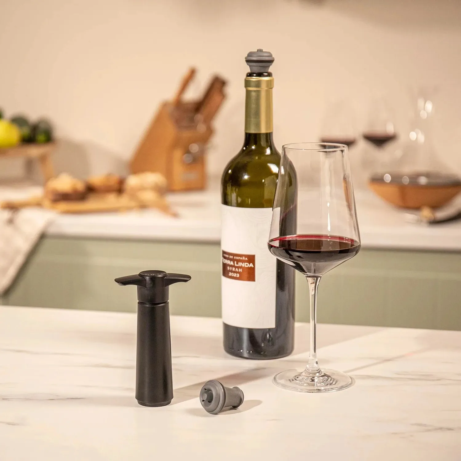 Vacu Vin tappi per vino sottovuoto