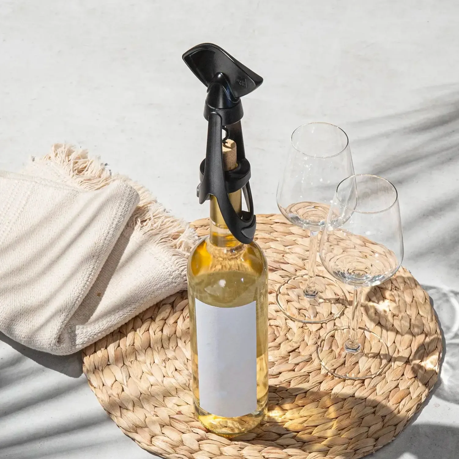 Vacu Vin Twister Corkscrew cavatappi per tappi naturali e sintetici