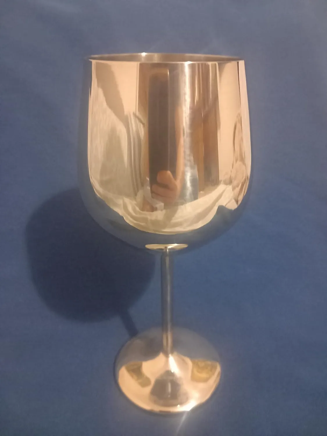 Wotor calici da vino acciaio inox 4x540ml infrangibili