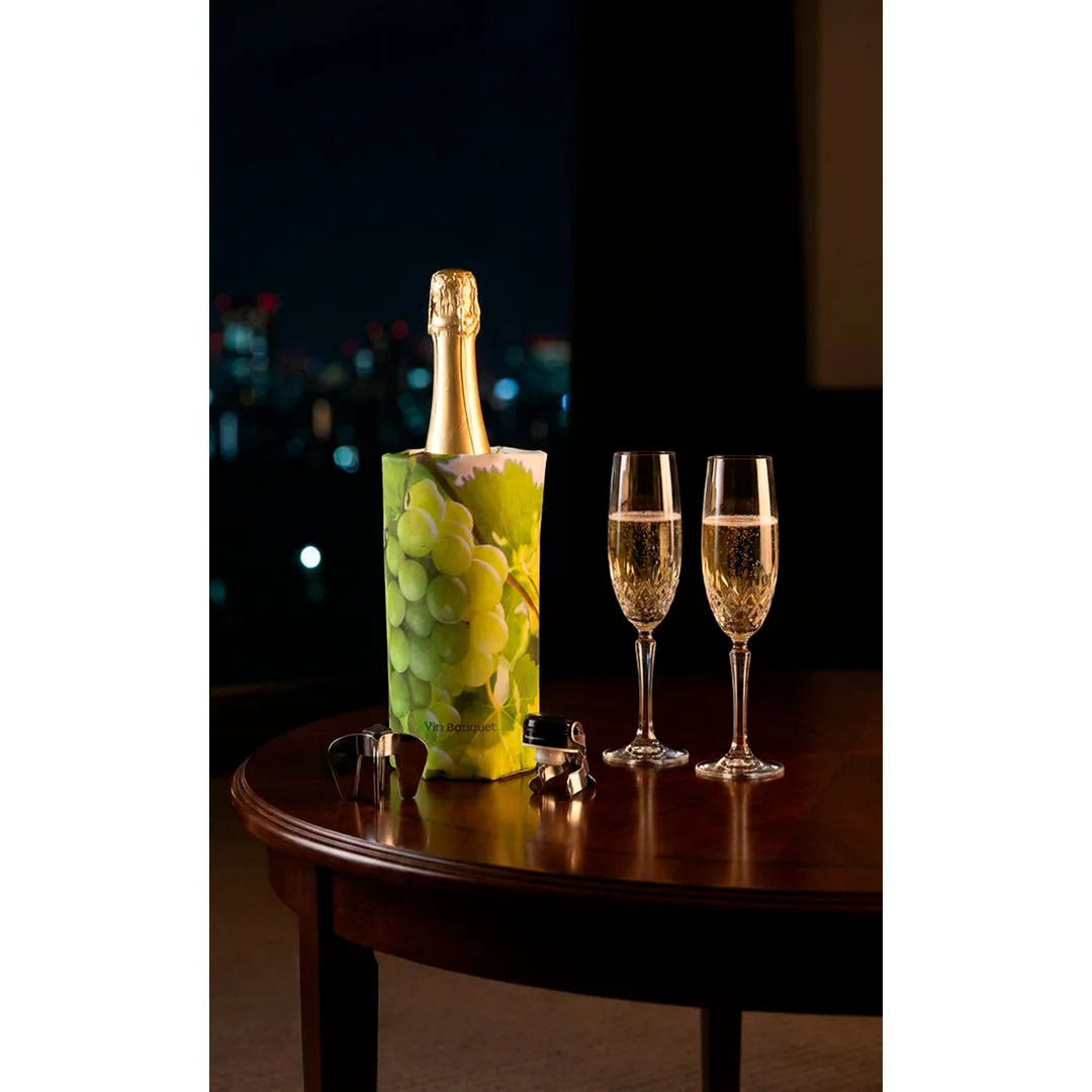 VinBouquet Set Cava 3 Pezzi con Tappo Ermetico Regalo