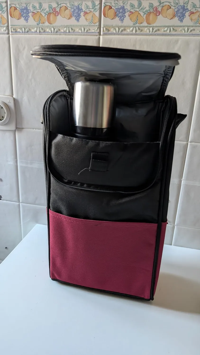 Vin Bouquet FIE 139 Borsa Termica 2 Bottiglie Nera