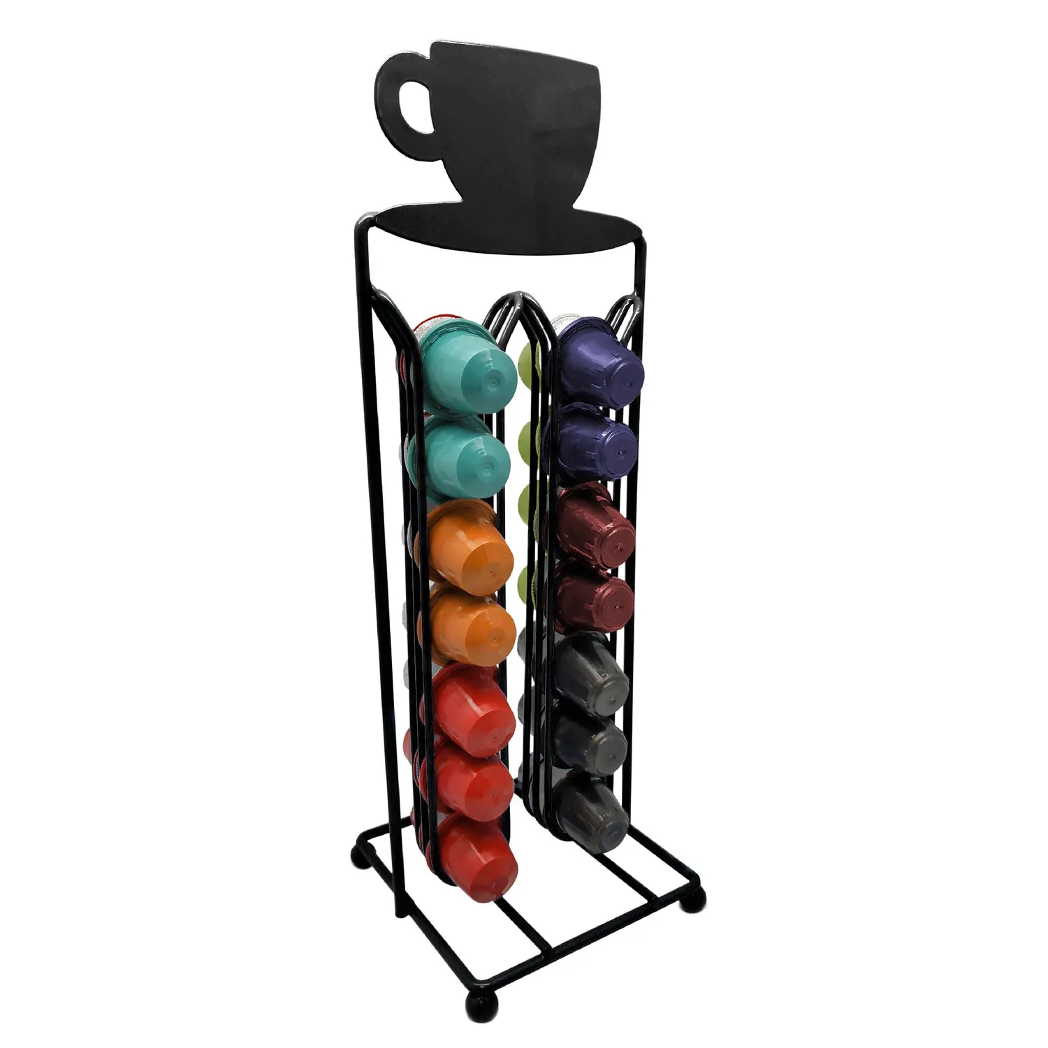 VinBouquet Supporto Capsule in Acciaio Inox 18 Capsule