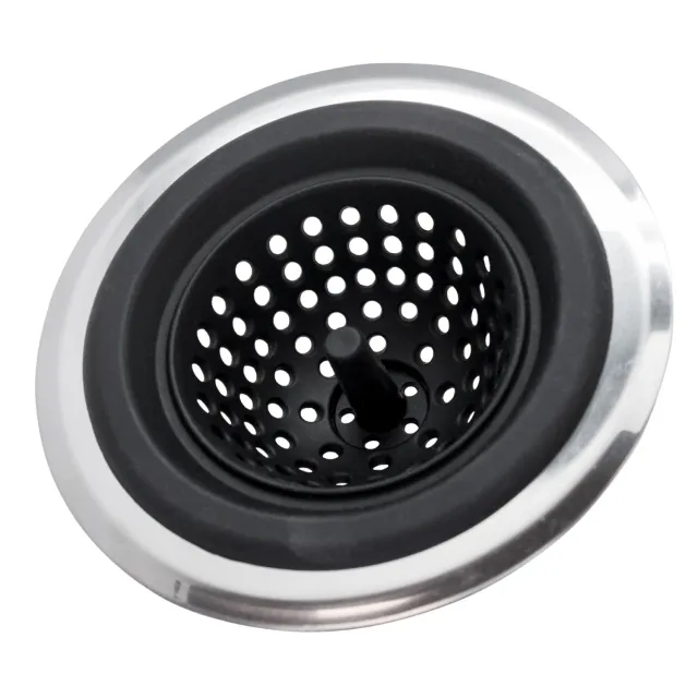 Nerthus colino lavello acciaio inox silicone 11,7 cm