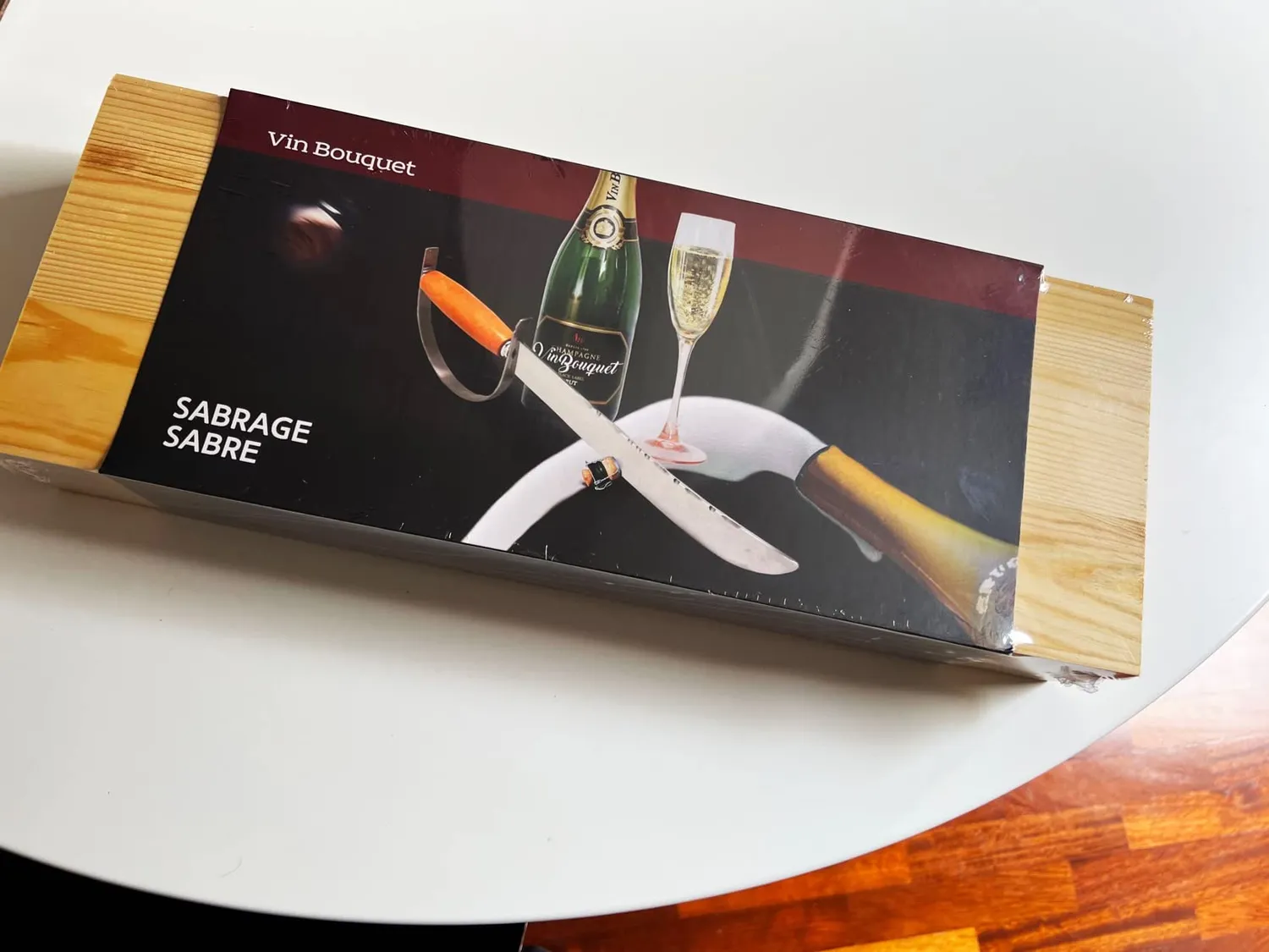 Vin Bouquet FID 222 sciabola champagne lama 29 cm con scatola