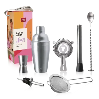 Vacuvin Bar in a Box Maitre set cocktail 16 pezzi