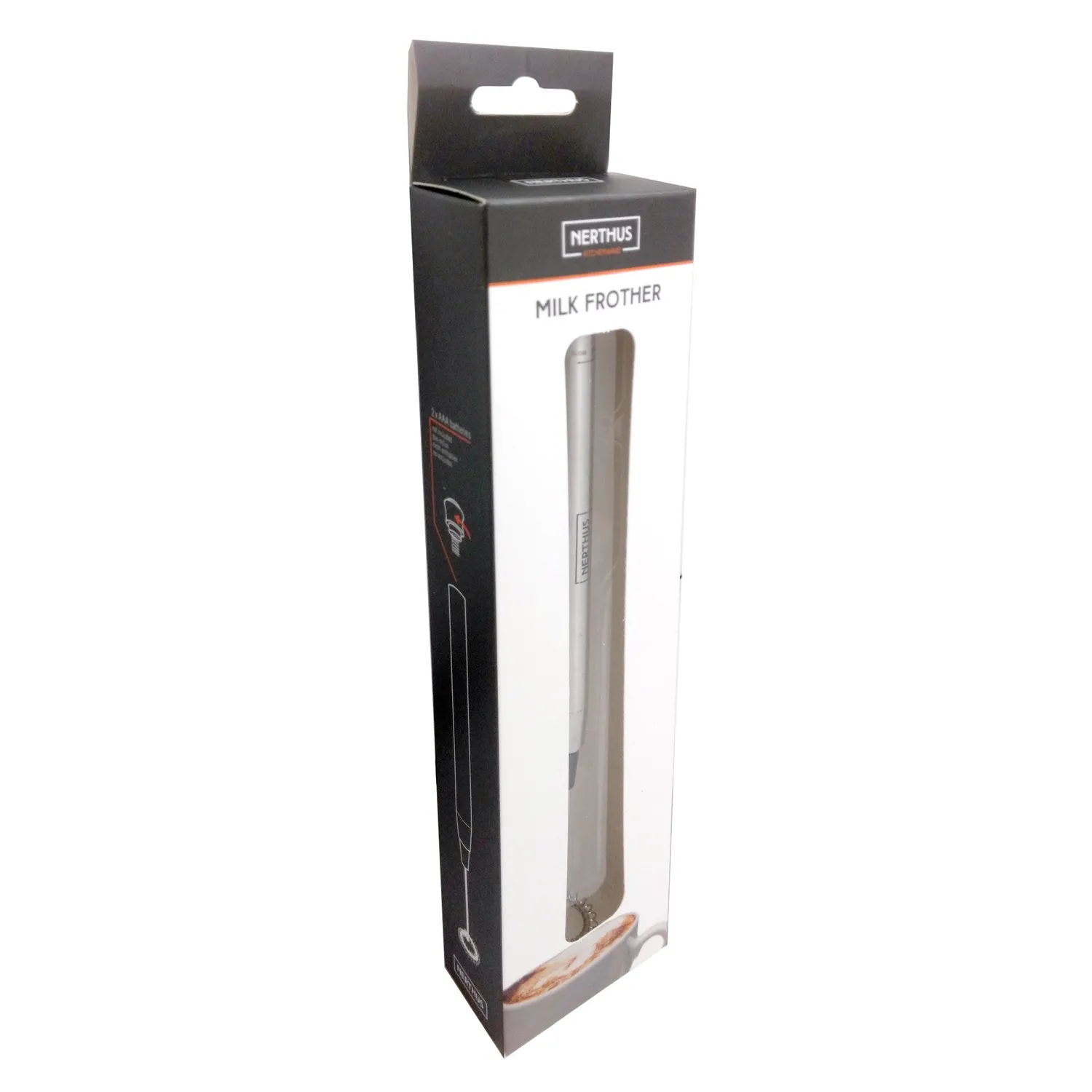 VinBouquet Frullatore Latte Elettrico in Acciaio Inox