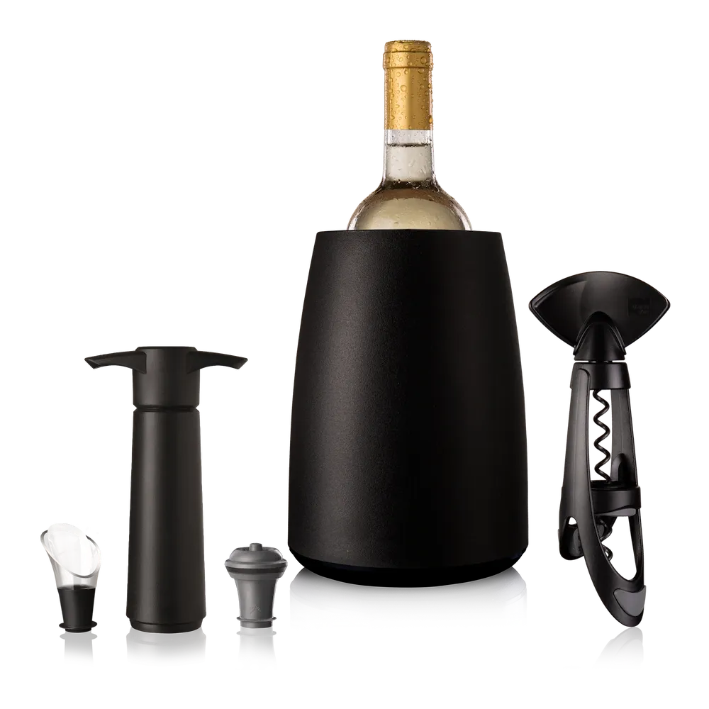 Vacuvin Elegant set vino 5 pezzi regalo apri raffredda