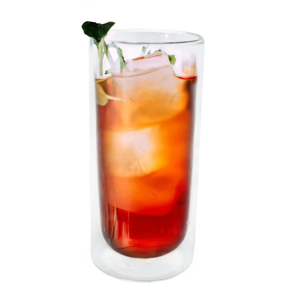 VinBouquet Bicchiere Vetro Doppia Parete Cocktail Termico