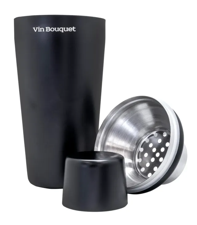 Vin Bouquet FIK 1467 shaker nero 700 ml in acciaio inox