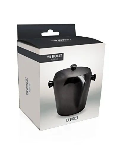 Vin Bouquet secchiello del ghiaccio nero 2 l finitura grafite