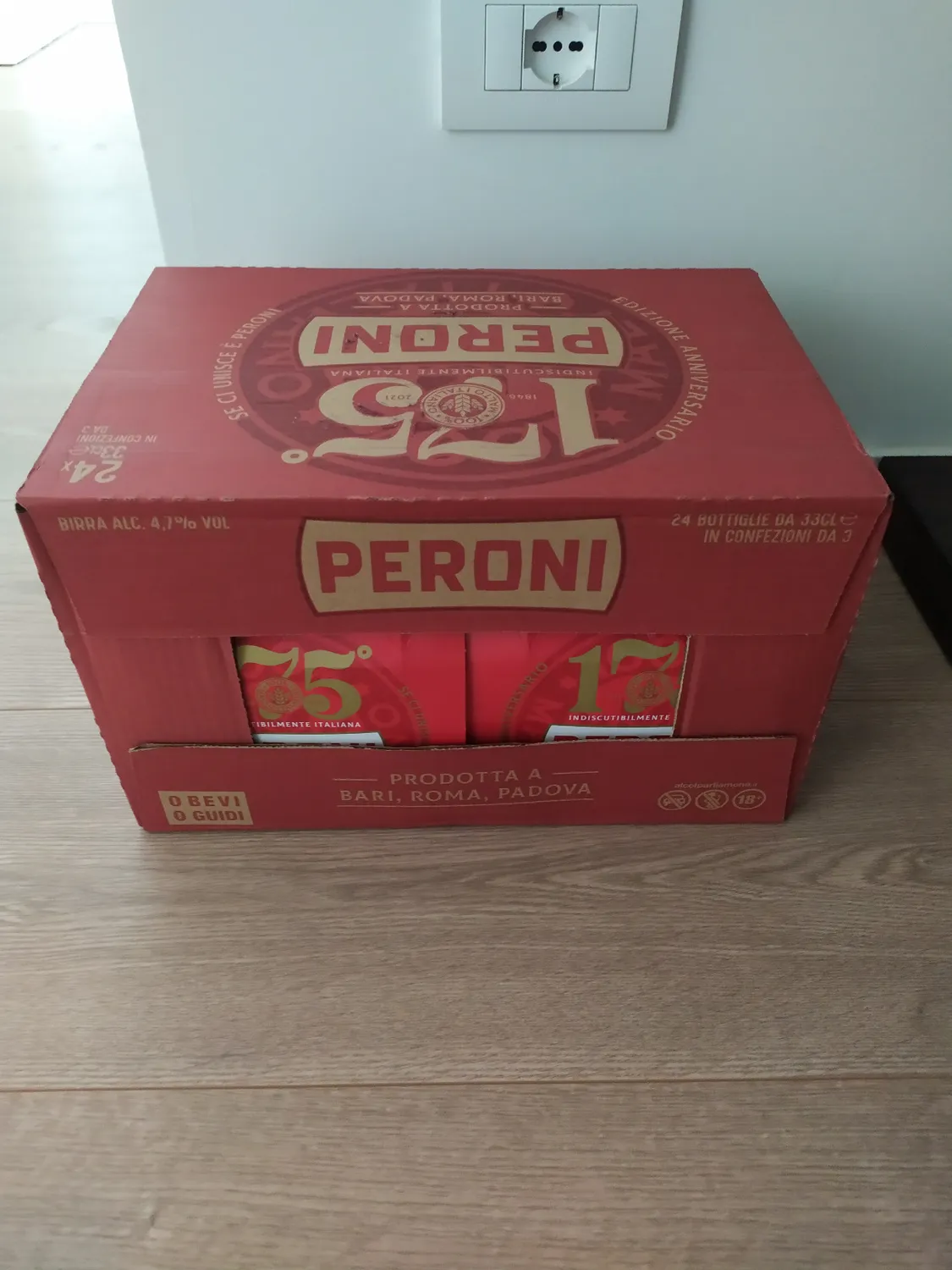 Peroni 175 Anniversario Birra Lager Malto Italiano