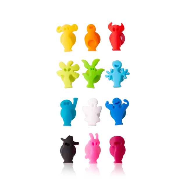 Vacu Vin Glass Markers Party People segnabicchieri 12 pezzi