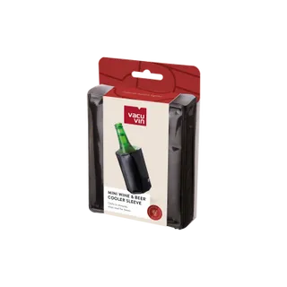 Vacuvin Mini flessibile raffreddabottiglie nero 0,33 L