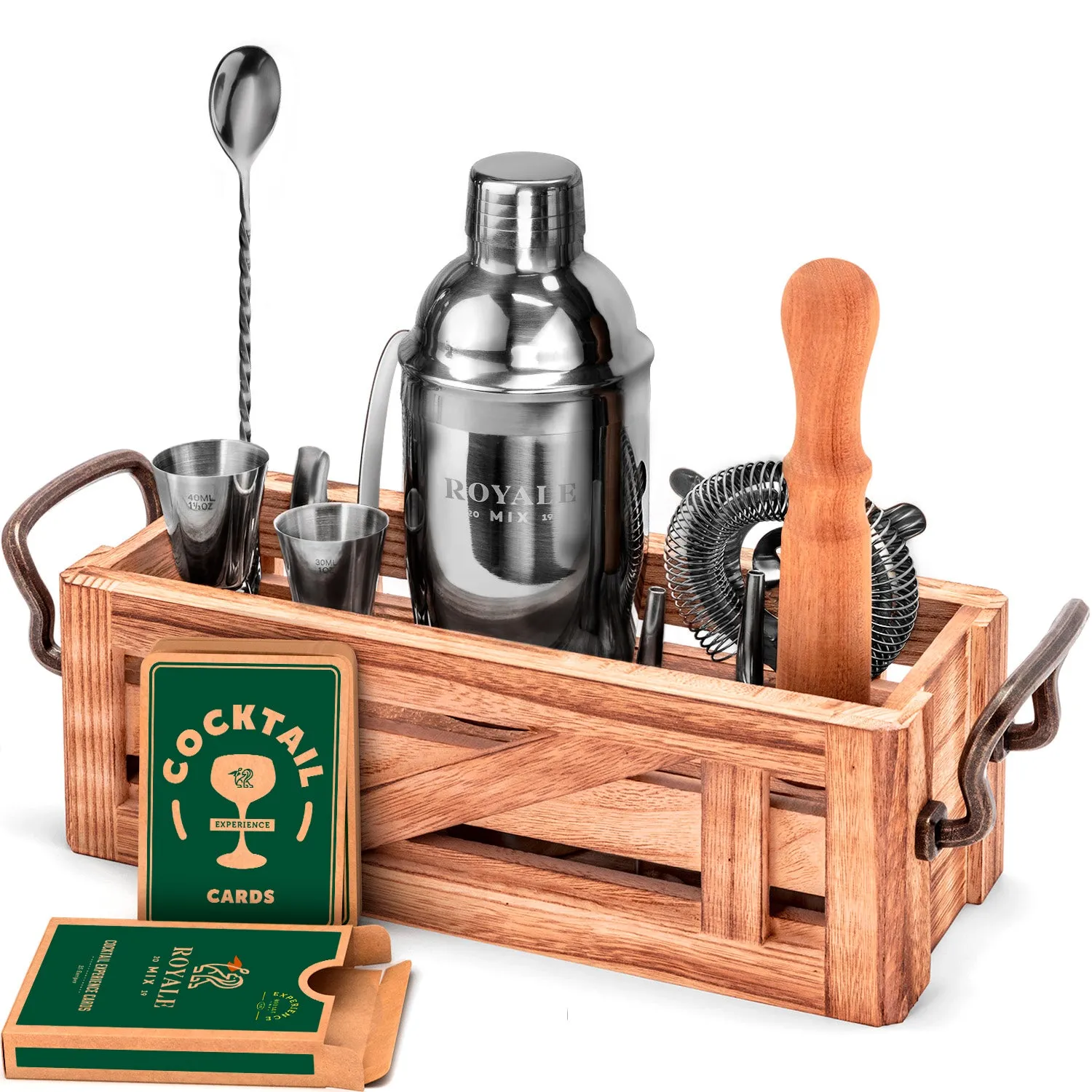 Royale Mix Bartender Kit set cocktail 12 pezzi