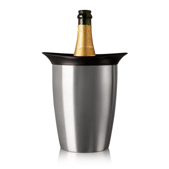 Vacuvin Elegant raffreddabottiglie champagne acciaio