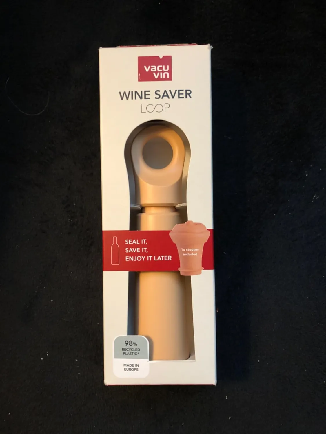 Vacu Vin Loop Wine Saver pompa vino