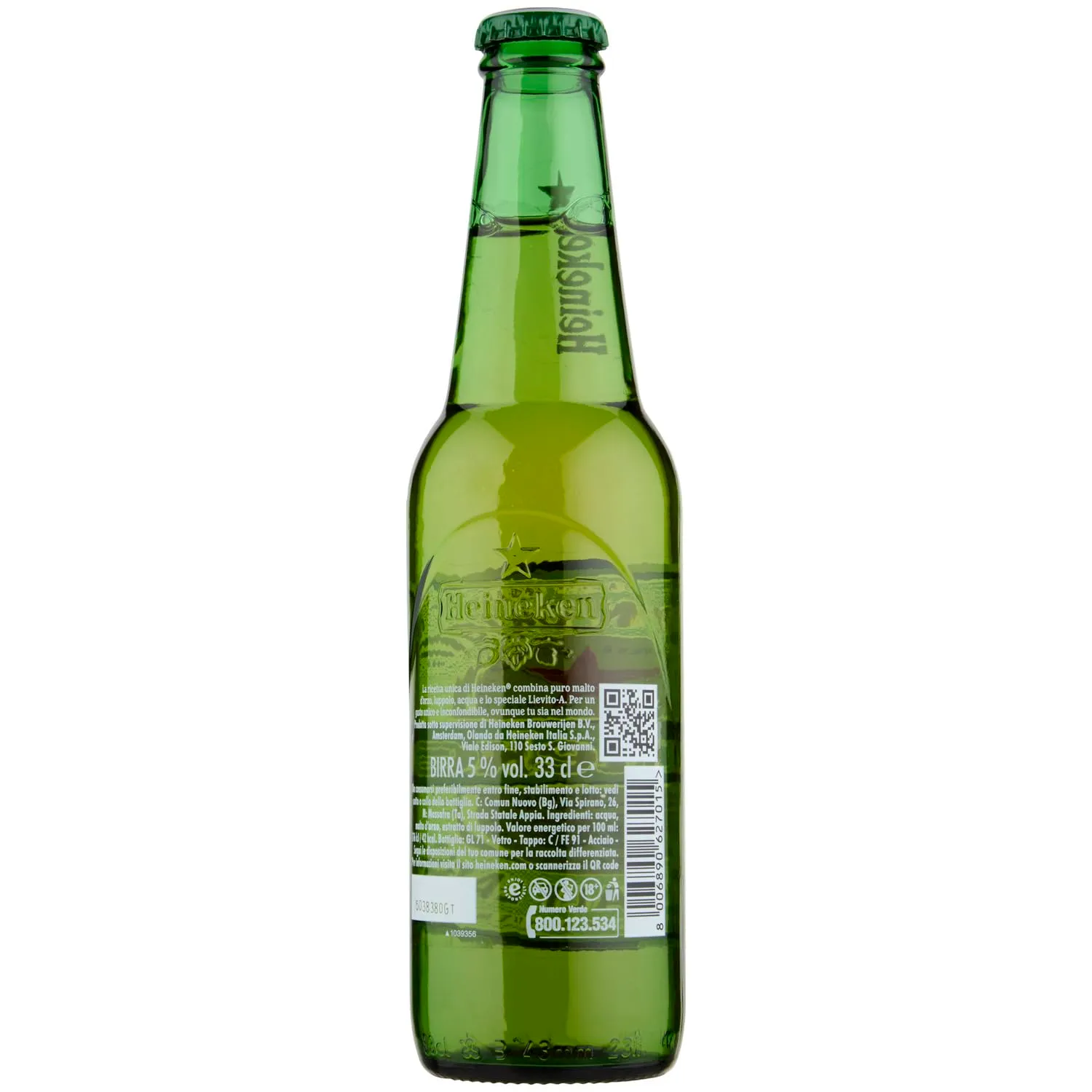 Heineken Birra in Vetro 33cl 5°