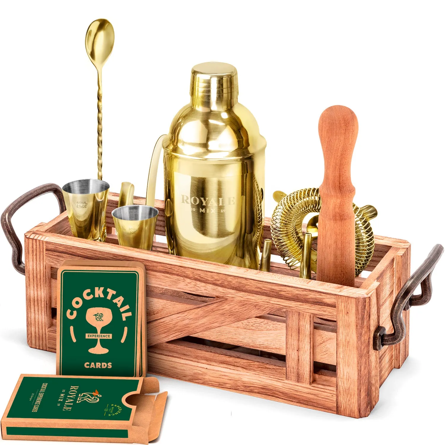 Royale Mix Bartender Kit set cocktail 12 pezzi