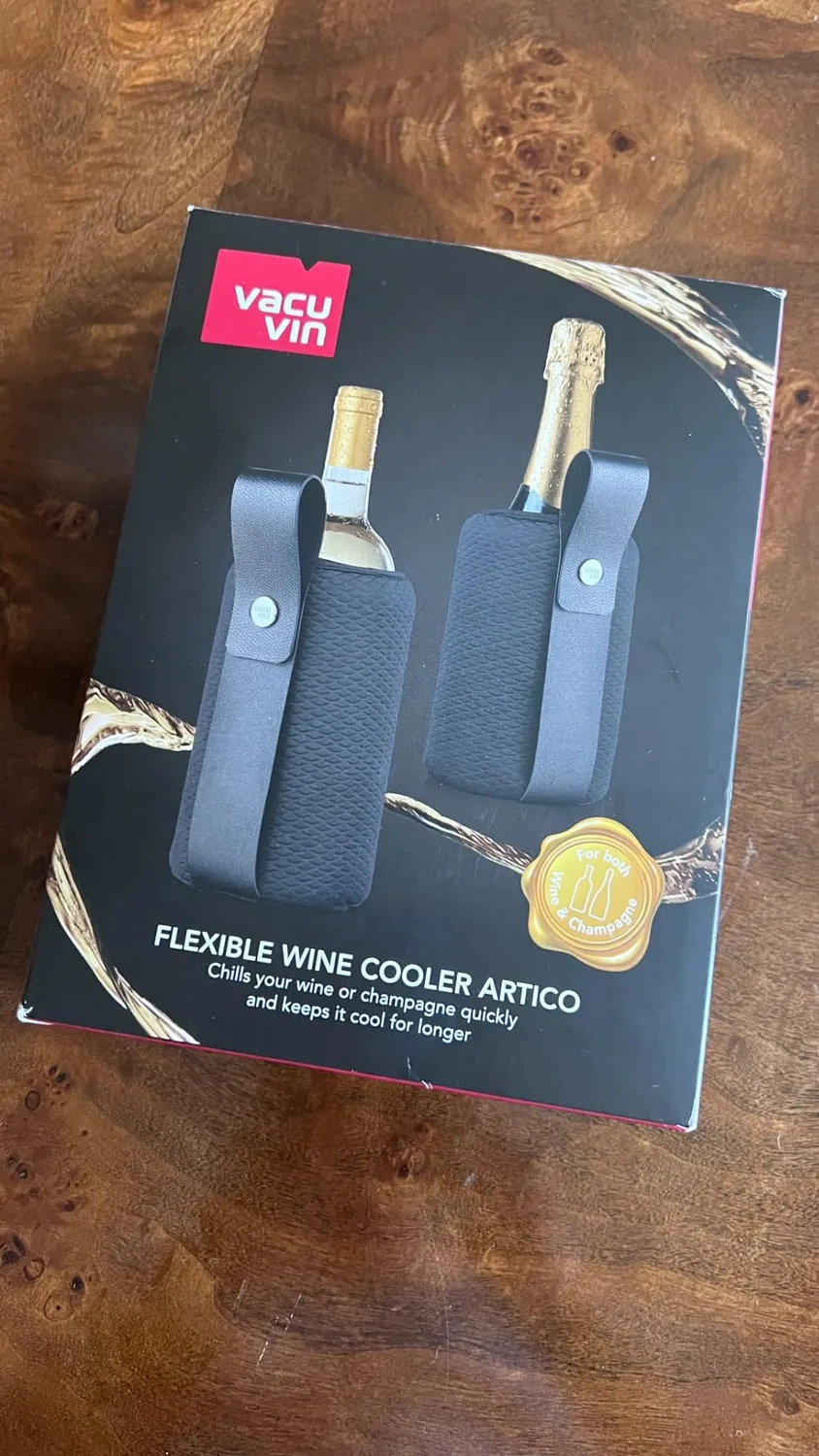 Vacuvin Artico manicotto champagne vino gel riutilizzabile