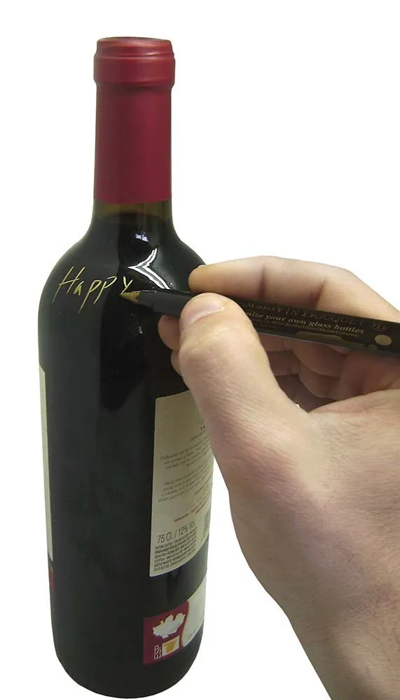 Vin Bouquet FIA 023 Pennarelli Bottiglie Oro Argento 2 pz