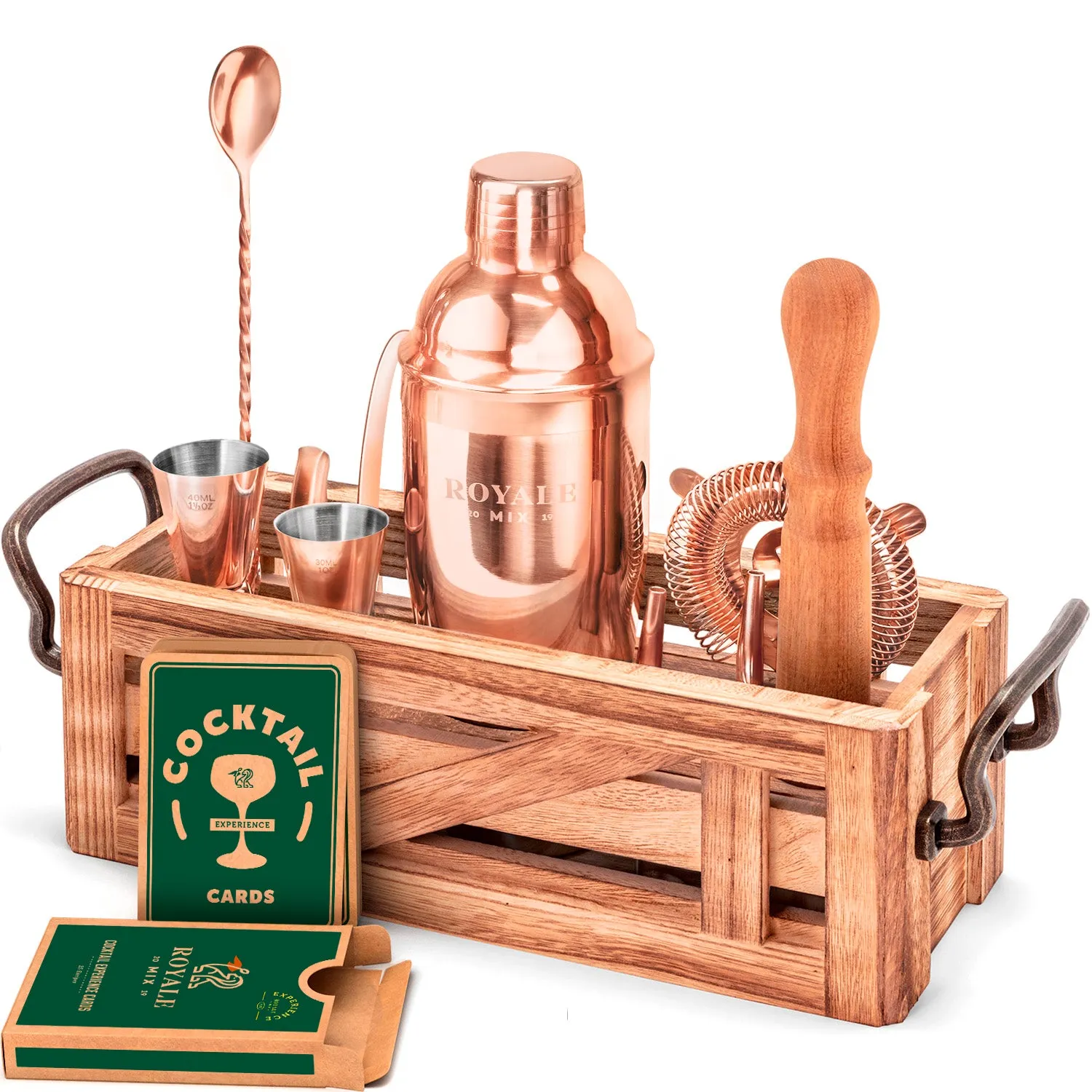 Royale Mix Bartender Kit set cocktail 12 pezzi