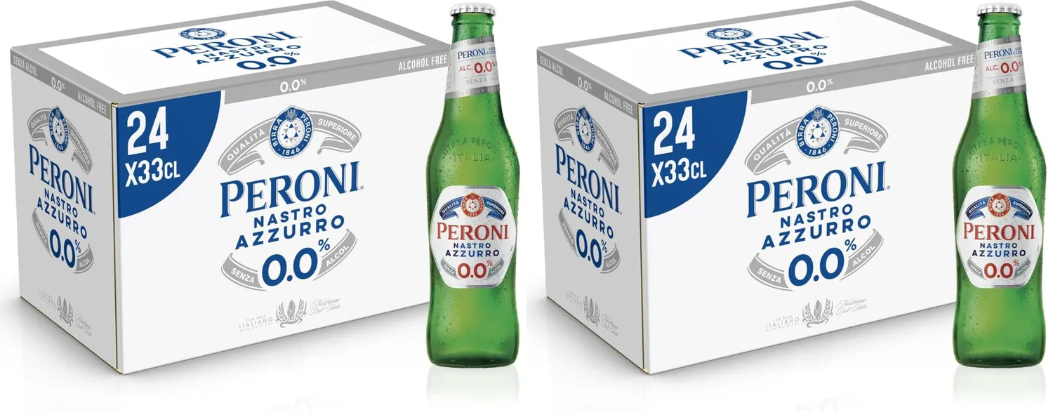 Peroni Nastro Azzurro 0.0 Birra Analcolica Secca
