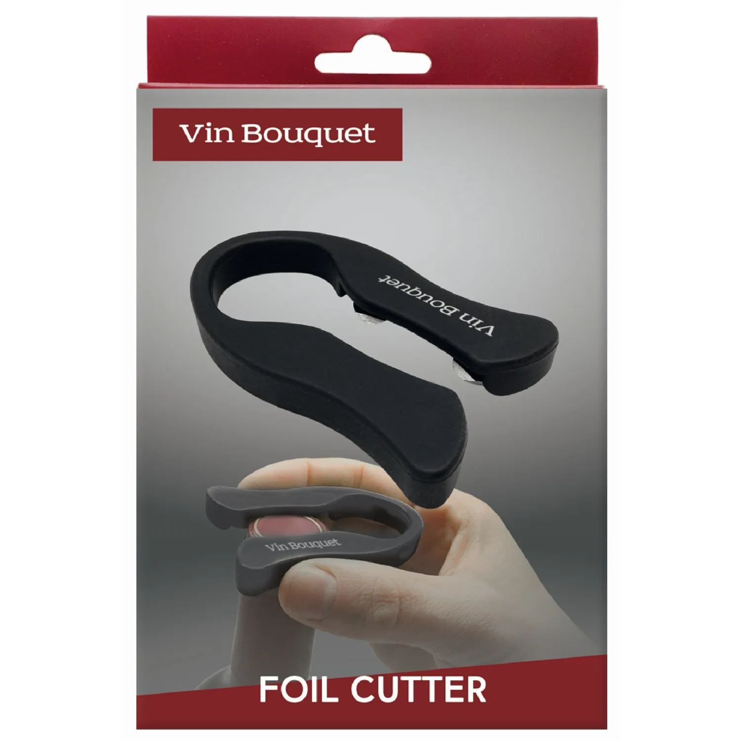 VinBouquet Promo Tagliacapsule Nero con Scatola Regalo